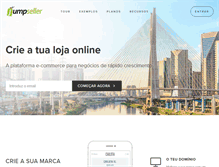Tablet Screenshot of jumpseller.com.br